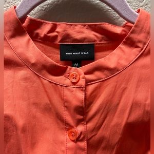 Who What Wear Target brand Women’s coral maxi dress